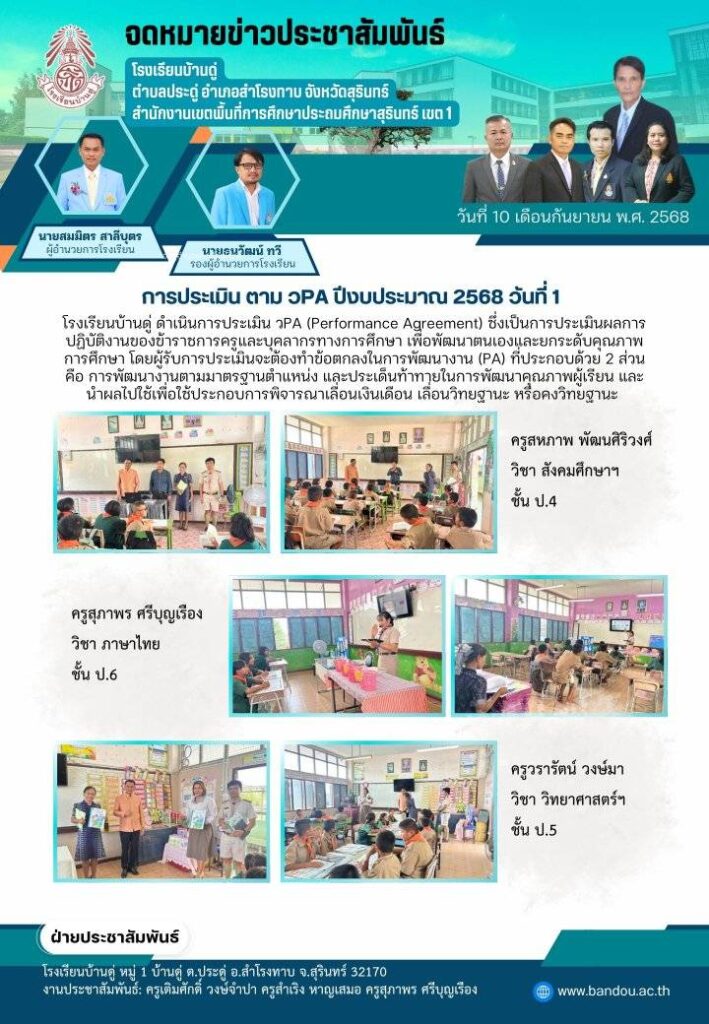 การประเมิน วPA ปี 2568